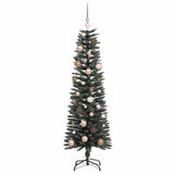 Albero di Natale artificiale con 150 LED Verde 150 cm