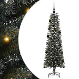 Albero di Natale artificiale con 150 LED Verde 150 cm