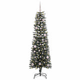 Albero di Natale artificiale con 150 LED Verde 150 cm