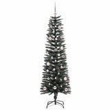 Albero di Natale artificiale con 150 LED Verde 150 cm