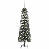 Albero di Natale artificiale con 150 LED Verde 150 cm