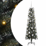 Albero di Natale artificiale con 150 LED Verde 150 cm
