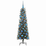 Albero di Natale artificiale con 150 LED Verde 150 cm