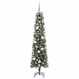 Albero di Natale artificiale con 300 LED Verde 180 cm