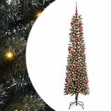 Albero di Natale artificiale con 300 LED Verde 180 cm