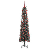 Albero di Natale artificiale con 300 LED Verde 180 cm