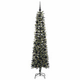Albero di Natale artificiale con 300 LED Verde 180 cm