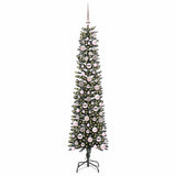 Albero di Natale artificiale con 300 LED Verde 180 cm