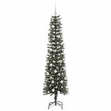 Albero di Natale artificiale con 300 LED Verde 180 cm