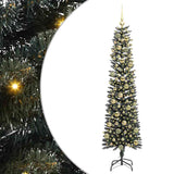 Albero di Natale artificiale con 300 LED Verde 180 cm