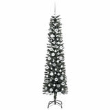 Albero di Natale artificiale con 300 LED Verde 180 cm
