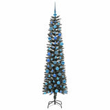 Albero di Natale artificiale con 300 LED Verde 180 cm