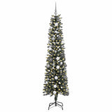 Albero di Natale artificiale con 300 LED Verde 210 cm