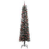 Albero di Natale artificiale con 300 LED Verde 210 cm