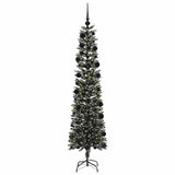 Albero di Natale artificiale con 300 LED Verde 210 cm