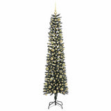 Albero di Natale artificiale con 300 LED Verde 210 cm