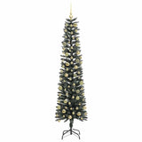 Albero di Natale artificiale con 300 LED Verde 210 cm