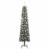 Albero di Natale artificiale con 300 LED Verde 210 cm