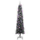 Albero di Natale artificiale con 300 LED Verde 210 cm
