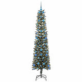 Albero di Natale artificiale con 300 LED Verde 210 cm