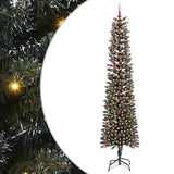 Albero di Natale artificiale con 300 LED Verde 58 x 58 x 240 cm