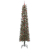 Albero di Natale artificiale con 300 LED Verde 58 x 58 x 240 cm