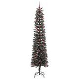 Albero di Natale artificiale con 300 LED Verde 58 x 58 x 240 cm