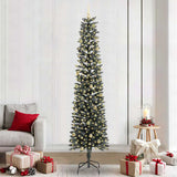 Albero di Natale artificiale con 300 LED Verde 240 cm