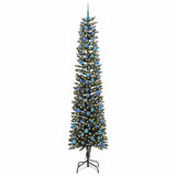 Albero di Natale artificiale con 300 LED Verde 240 cm