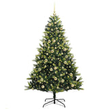 Albero di Natale Artificiale a Cerniera con 300 LED 180 cm