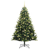 Albero di Natale Artificiale a Cerniera con 300 LED 180 cm