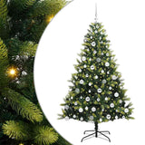 Albero di Natale Artificiale a Cerniera con 300 LED 180 cm