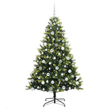 Albero di Natale Artificiale a Cerniera con 300 LED 180 cm