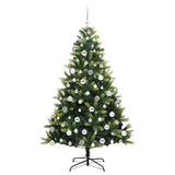Albero di Natale Artificiale a Cerniera con 300 LED 180 cm