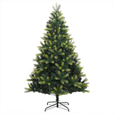 Albero di Natale Artificiale a Cerniera con 300 LED 210 cm