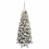 Albero di Natale artificiale con 150 LED Bianco 120 cm