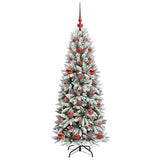 Albero di Natale artificiale con 150 LED Bianco 120 cm