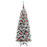 Albero di Natale artificiale con 150 LED Bianco 120 cm