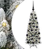 Albero di Natale artificiale con 150 LED Bianco 120 cm