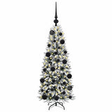 Albero di Natale artificiale con 150 LED Bianco 120 cm
