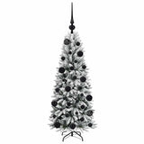 Albero di Natale artificiale con 150 LED Bianco 120 cm