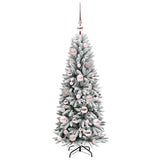Albero di Natale artificiale con 150 LED Bianco 120 cm