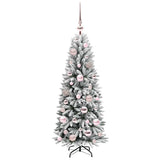 Albero di Natale artificiale con 150 LED Bianco 120 cm