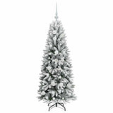 Albero di Natale artificiale con 150 LED Bianco 120 cm