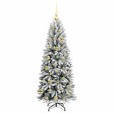 Albero di Natale artificiale con 150 LED Bianco 120 cm