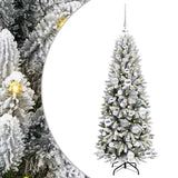 Albero di Natale artificiale con 150 LED Bianco 120 cm