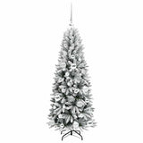 Albero di Natale artificiale con 150 LED Bianco 120 cm