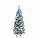 Albero di Natale artificiale con 150 LED Bianco 120 cm