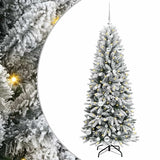 Albero di Natale artificiale con 150 LED Bianco 150 cm