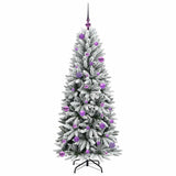 Albero di Natale artificiale con 150 LED Bianco 150 cm